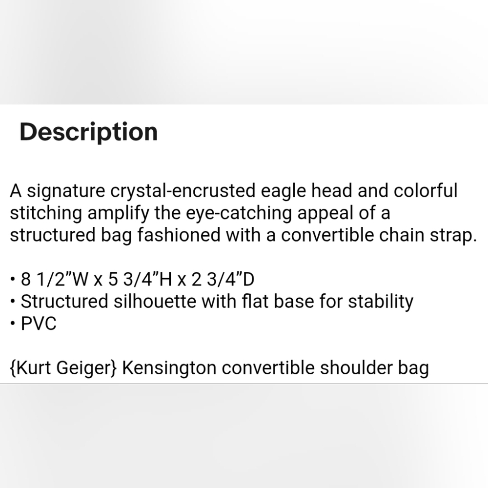 Kurt Geiger Crossbody Bag - Picture 5 of 5